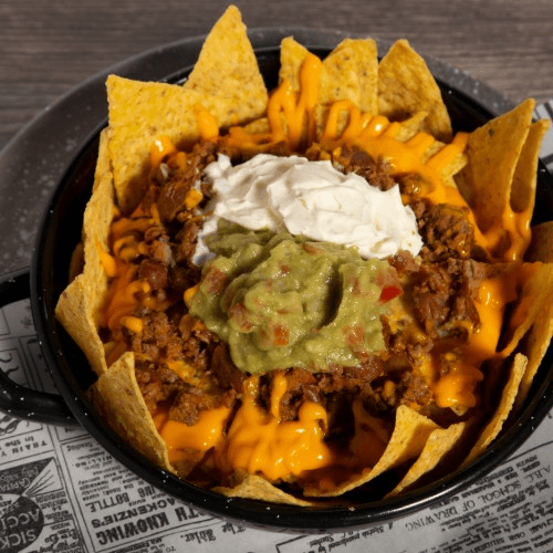 Small Loaded Nachos.
