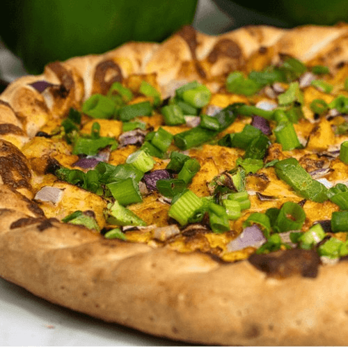 Chicken Tikka Pizza.