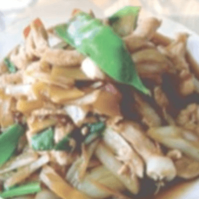 Fresh Ginger & Onion.