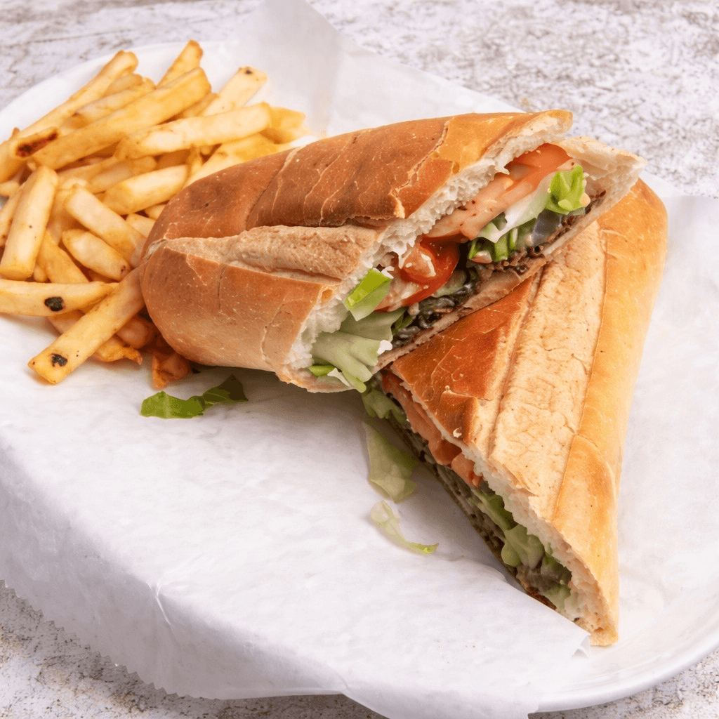 Steak and Cheese Sub.