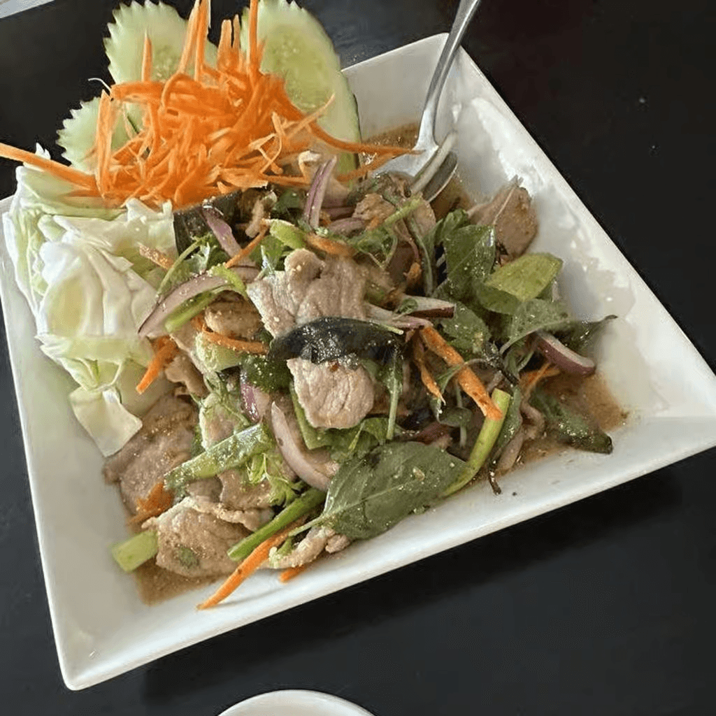 Pork Namtok Salad.