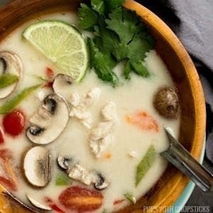 Thai Tom Kha (Gluten-free).