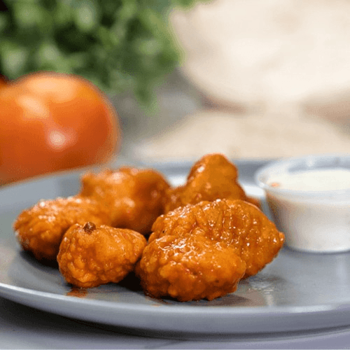 Fried Boneless Wings.