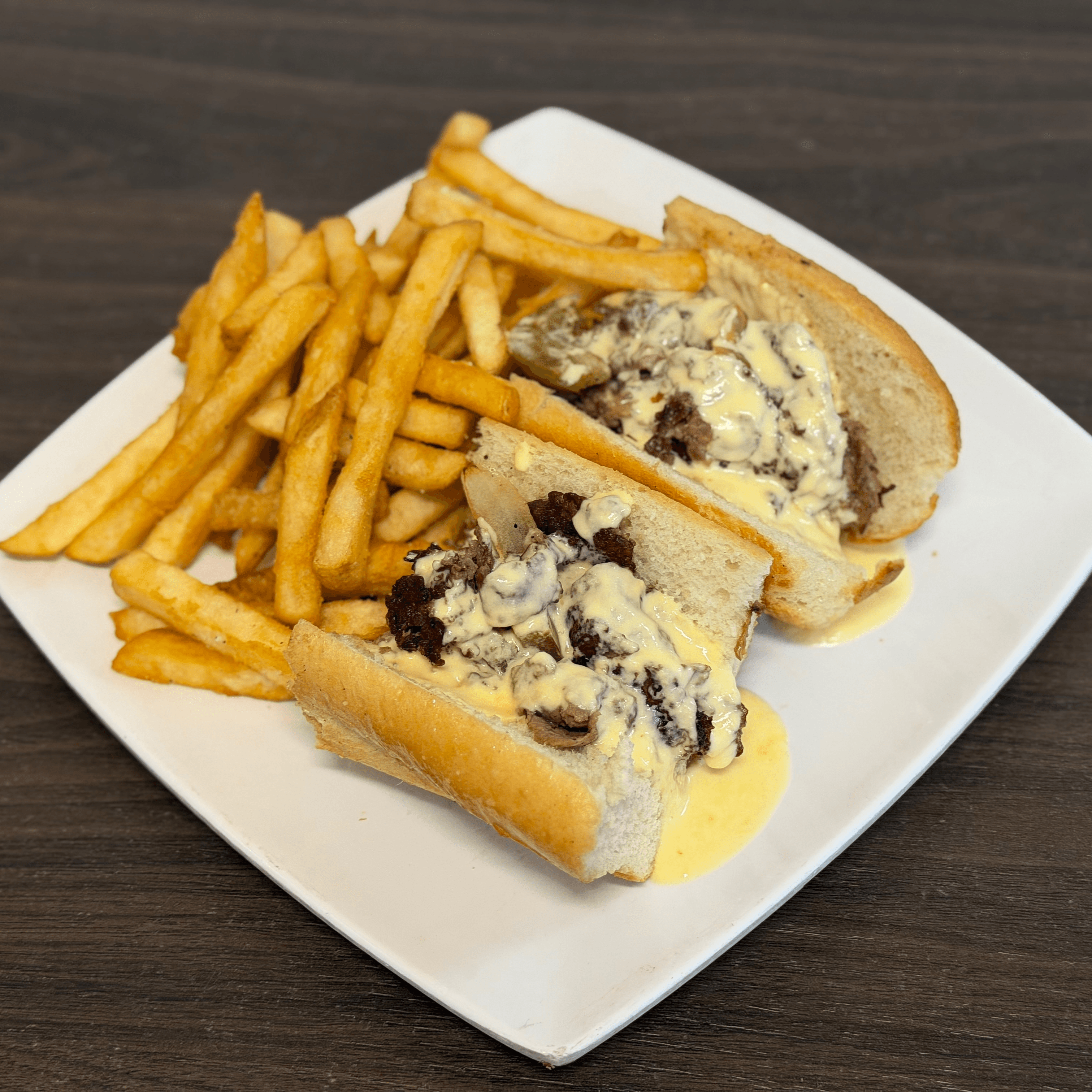 Philly Steak Sandwich.