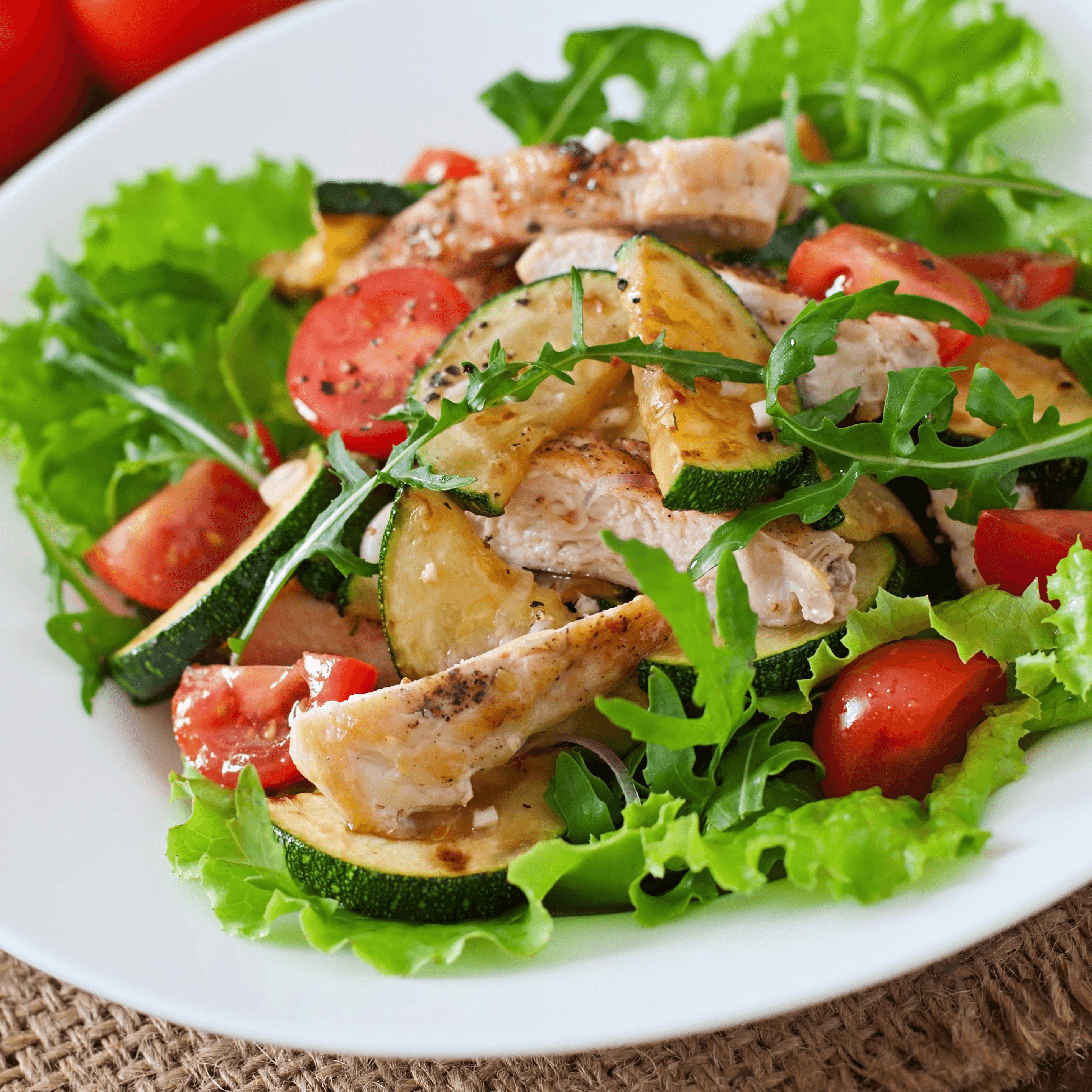 Chicken Salad Appetizer.