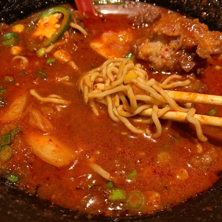 5. Korean Spicy Ramen.