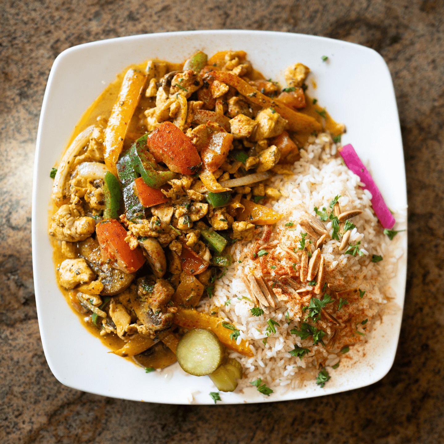Chicken Ghallaba