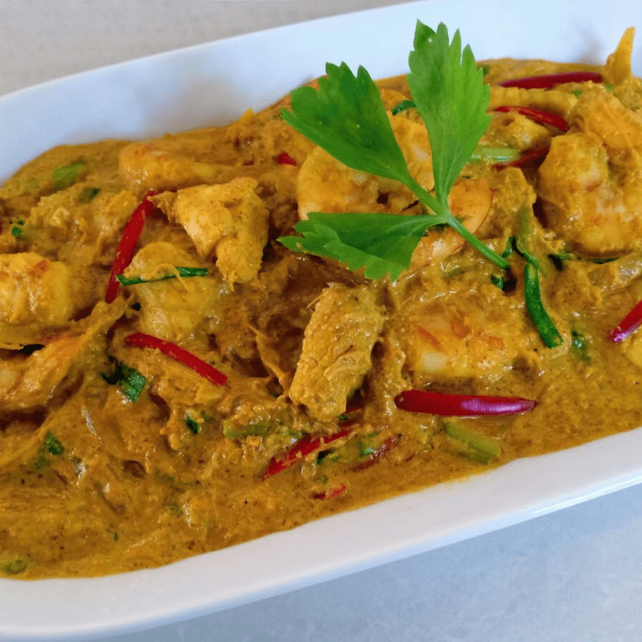 Pad Pong Curry 🌶 (Yellow Curry Powder).