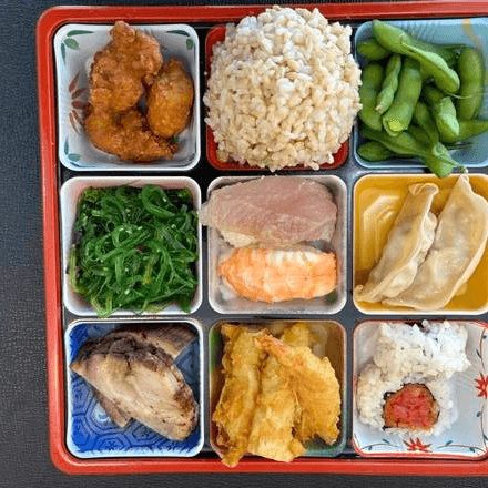 Build Your Own 9 Items Bento Box.