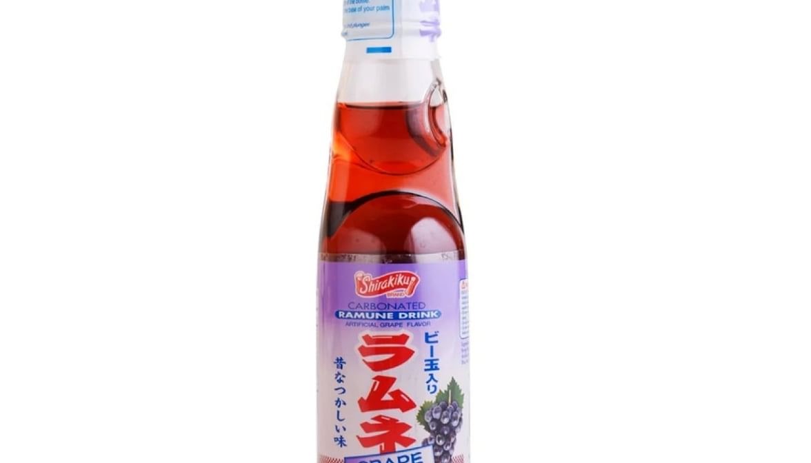 Japanese Soda/Grape Flavor.
