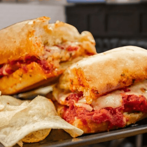 Chicken Parmesan Sandwich.