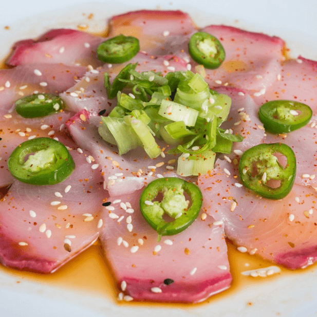 Yellow Tail Tataki.