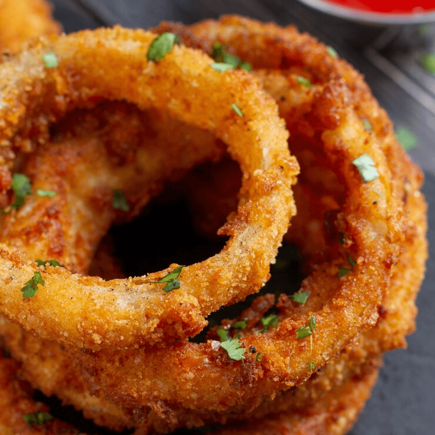 Our mouthwatering Onion Rings!