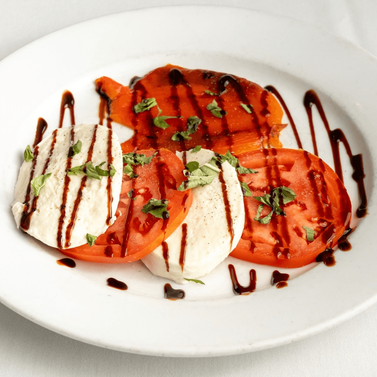 Fresh Mozzarella and Tomato.