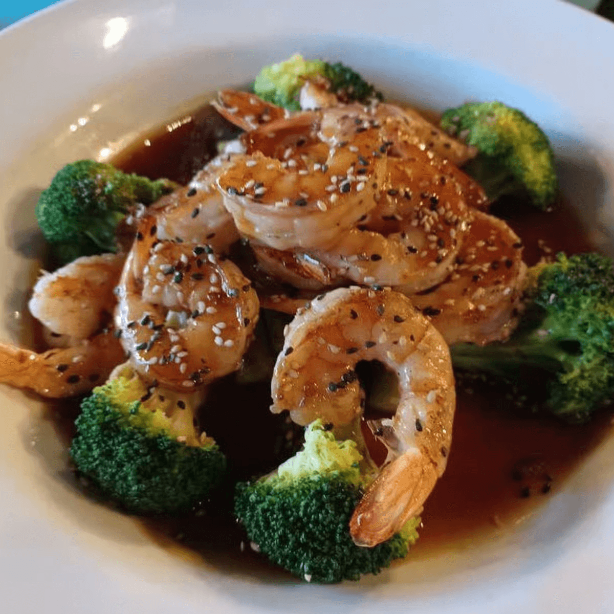 Shrimp Teriyaki.