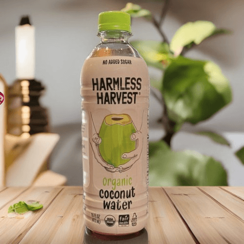Harmless Harvest Organic Coconut Water.