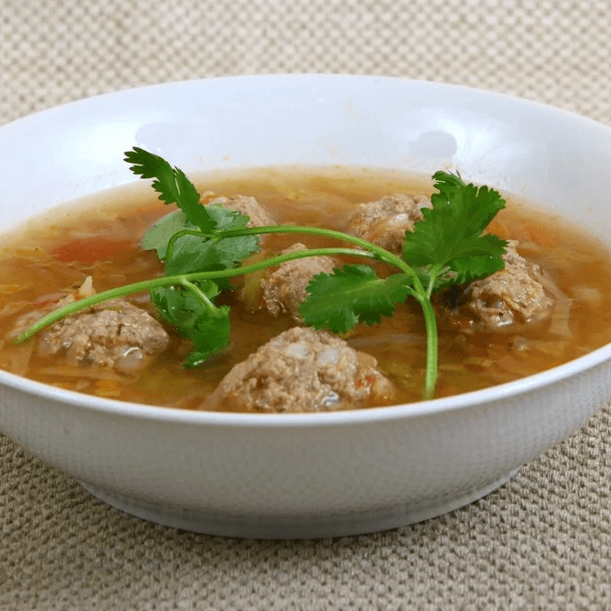 Albondigas Soup.