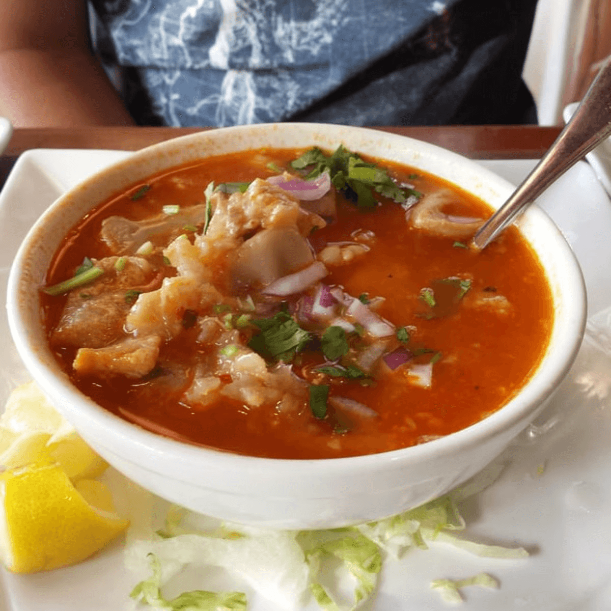 Menudo (Beef Tripe Soup).