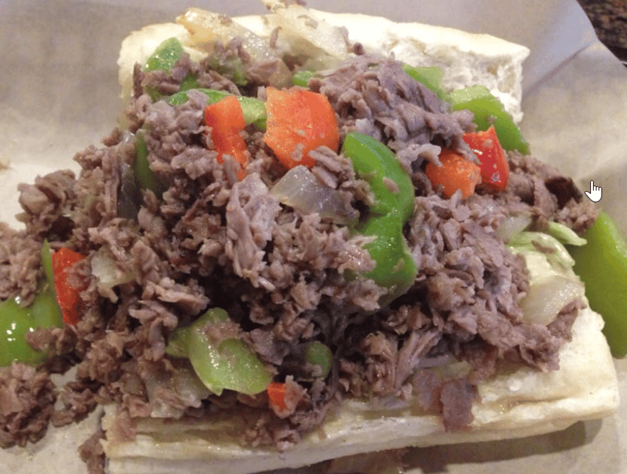 Steak & Cheese Hoagie.