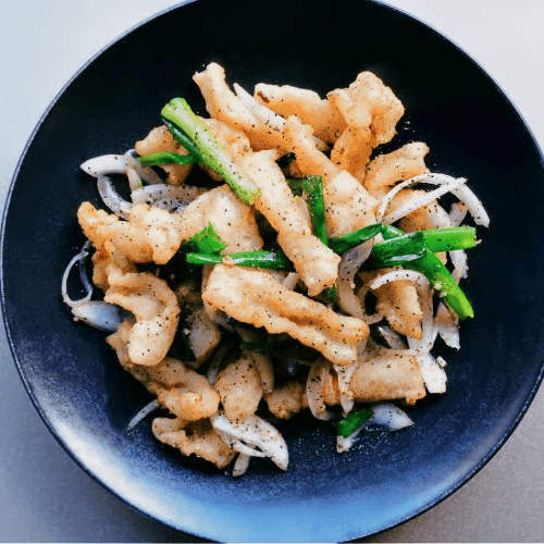 Pepper Salted Calamari.