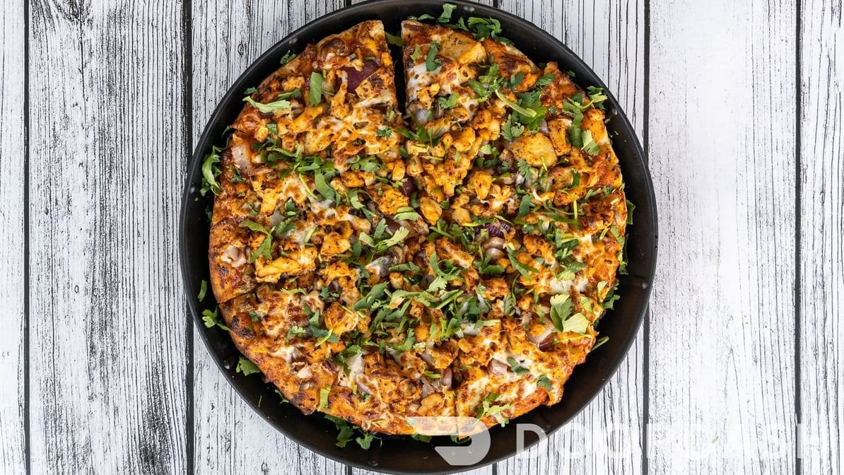 Masala Cauliflower Pizza.