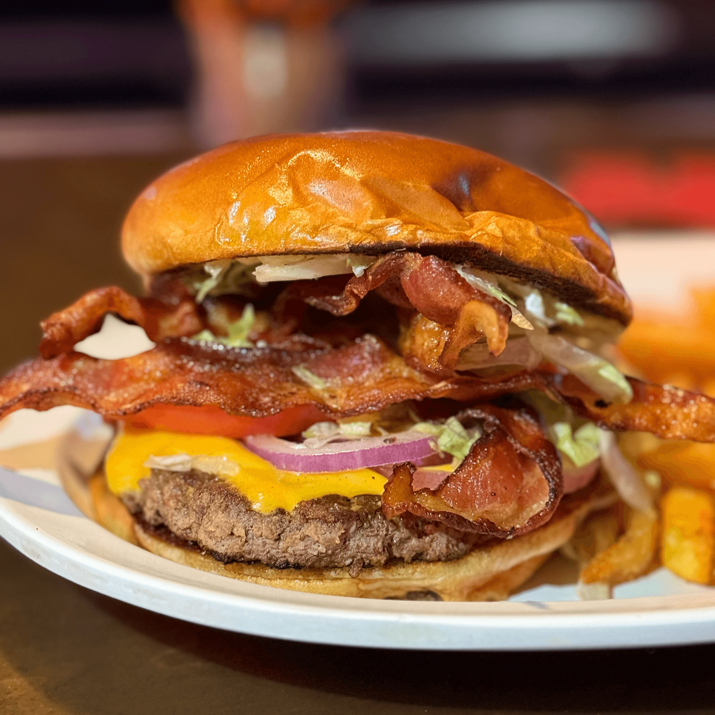 Bacon & Cheddar Burger.