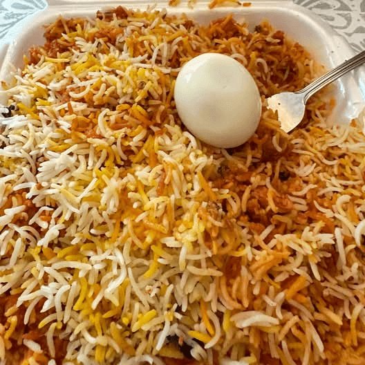 Egg Biryani.