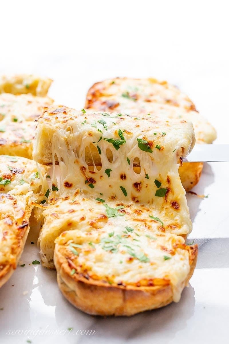 Garlic Bread with Cheese.