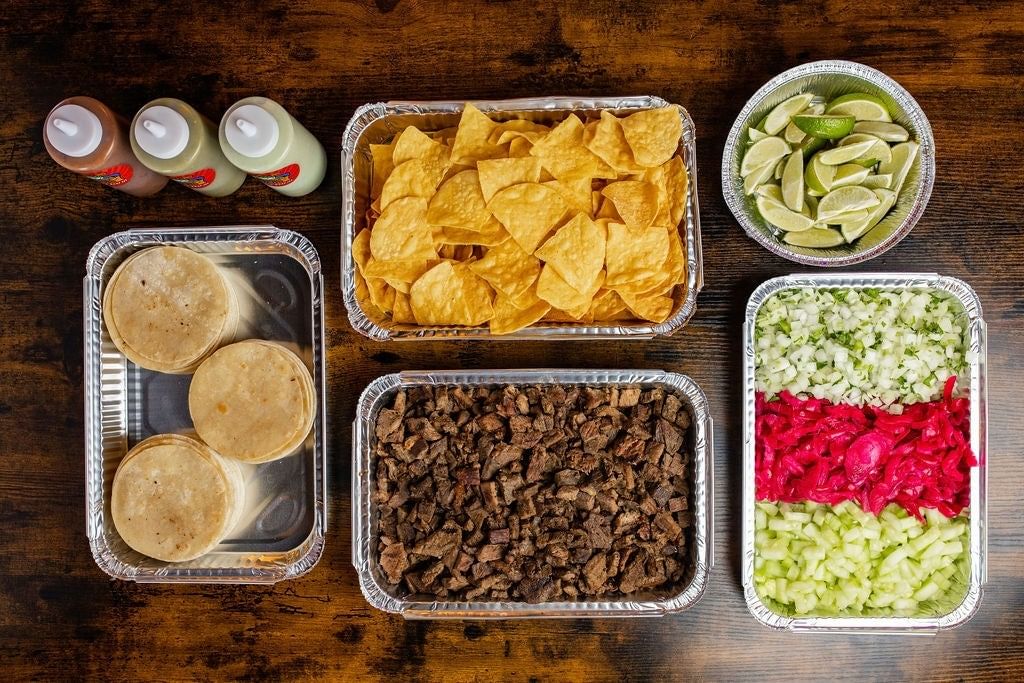 Taco Tray #1 (Feeds Up to 10 People).