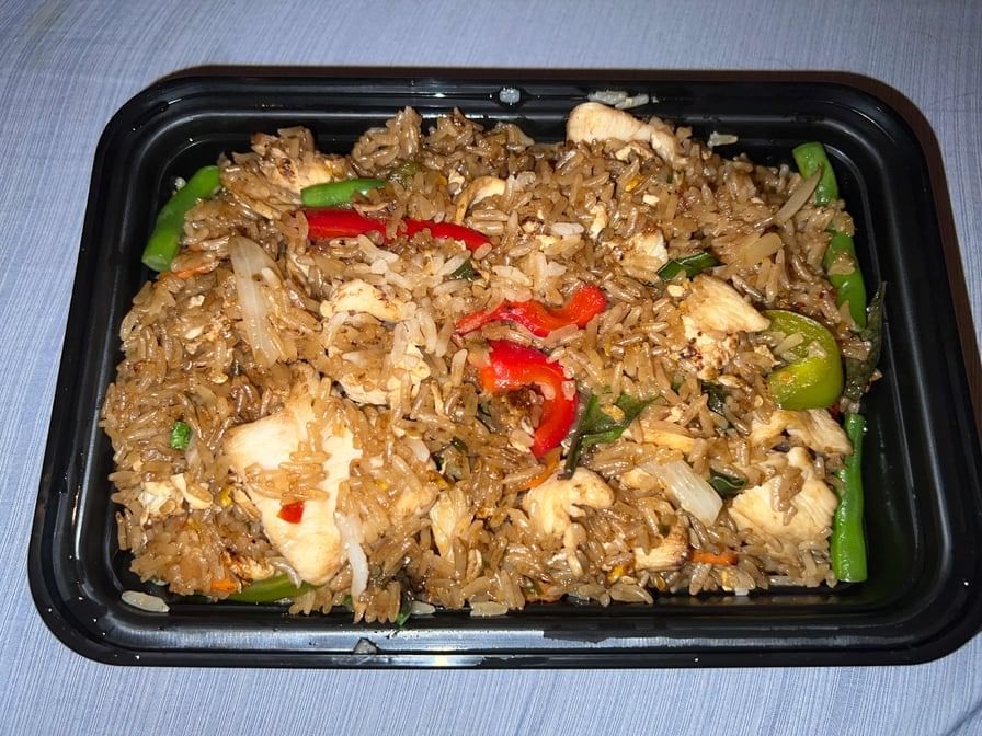 Lunch Basil Fried Rice.