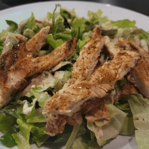 Chicken Caesar Salad.