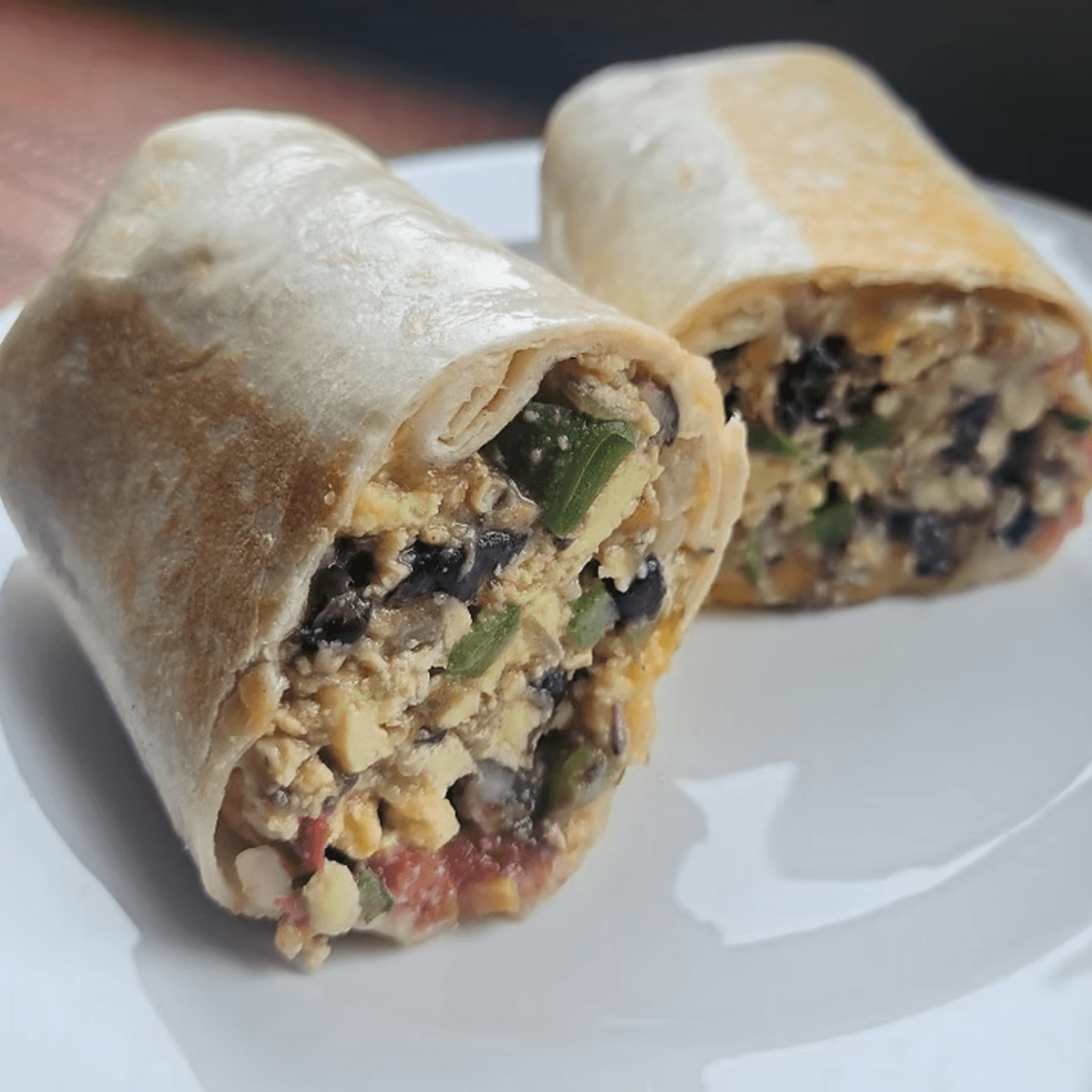 Breakfast burritos 