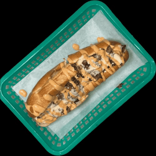 Big Dog Cheesesteak.