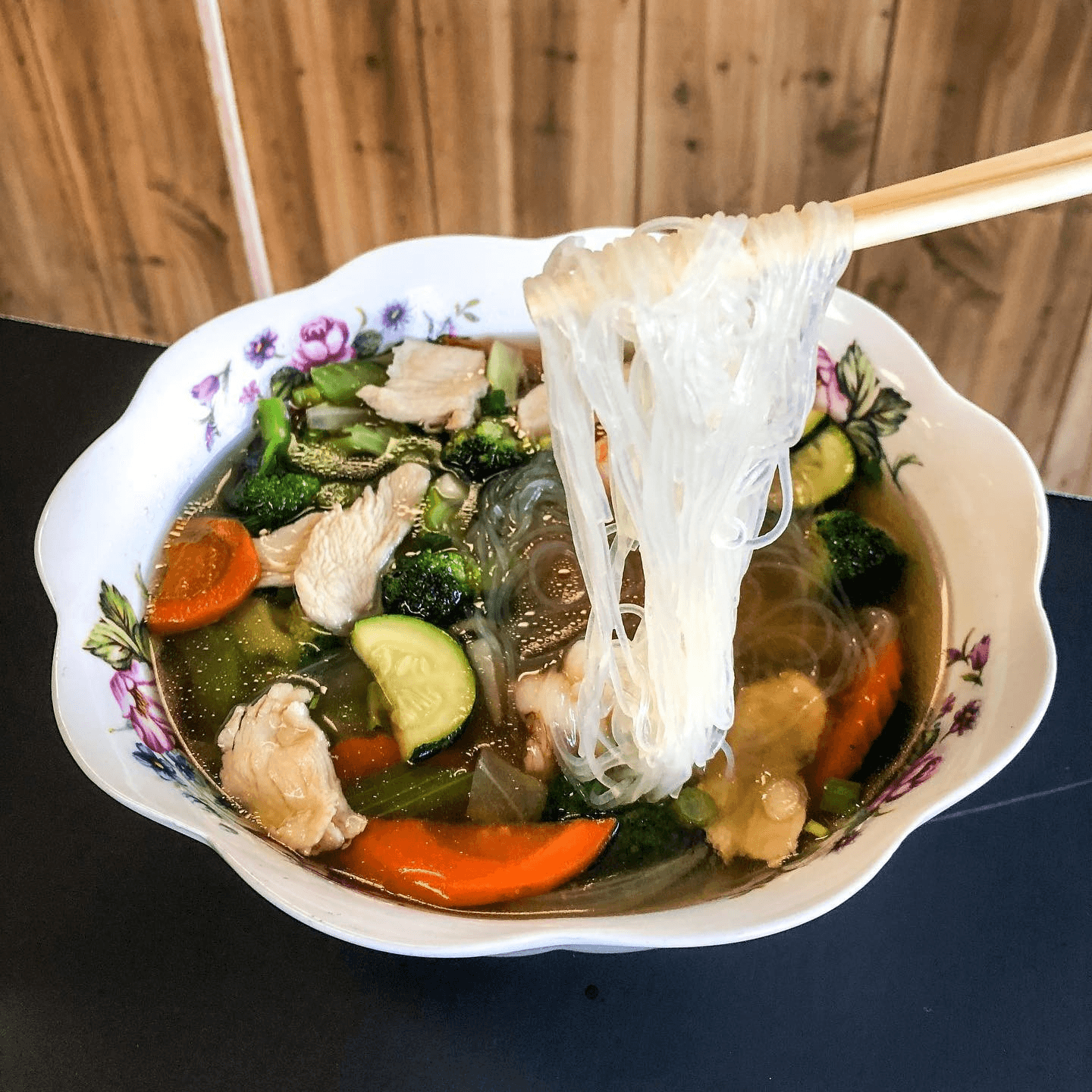 Warm Soups and Noodles