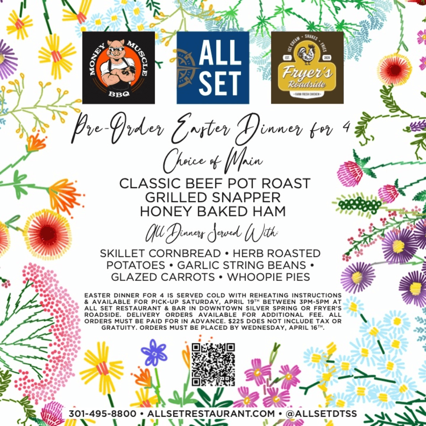 Pre-Order Your Easter Dinner Today!