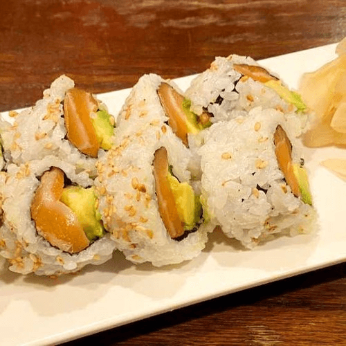 Bakka Salmon Avocado Cut Roll サーモンアボカドカットロール