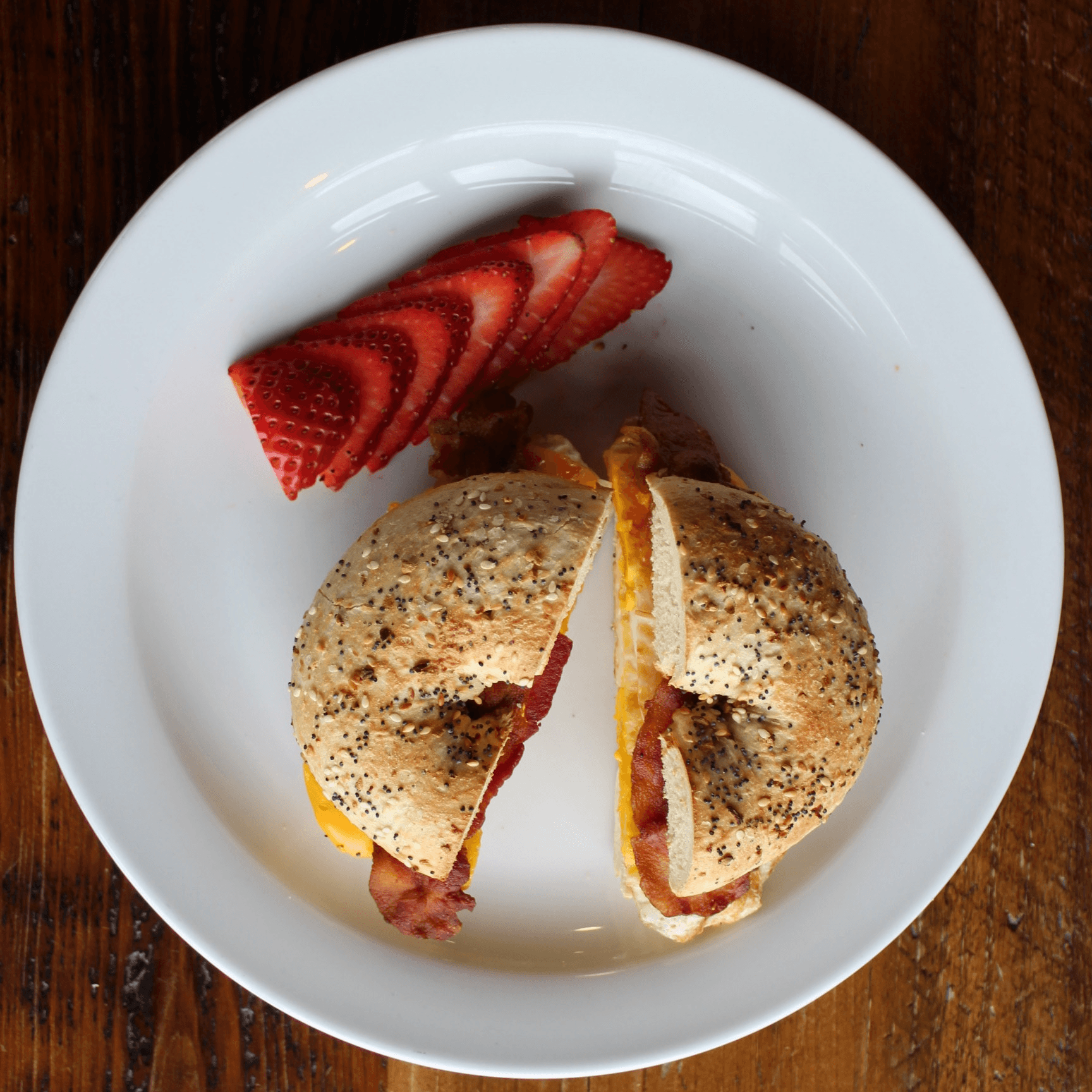 Taylor Ham, Egg & Cheese Sandwich.