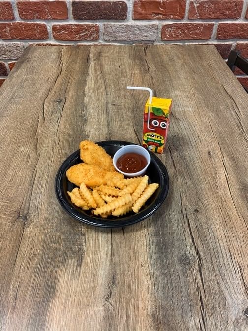 Kids Tenders (2) & 1/2 Fries.