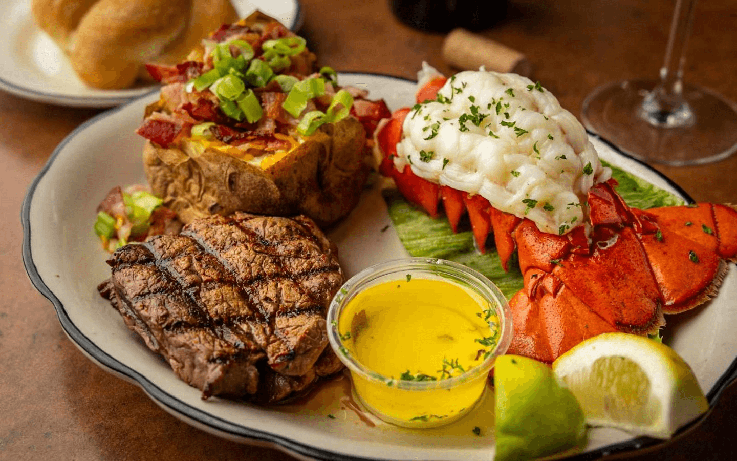  Filet Mignon & Coldwater Lobster Tail $37.99 