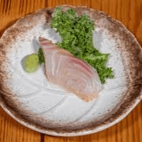 Snapper Sashimi.
