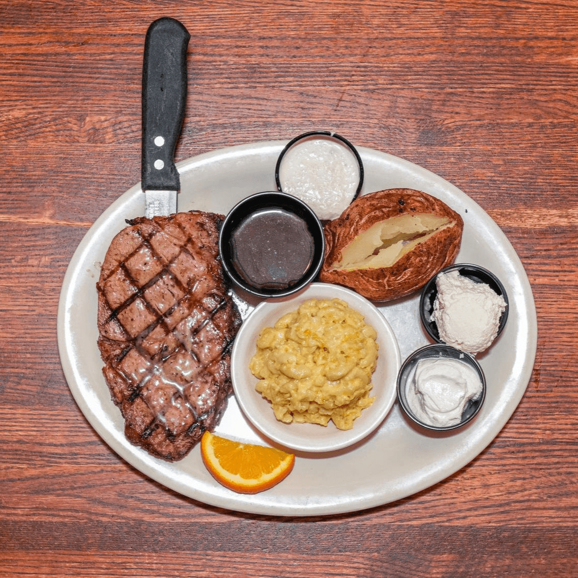 Slow Roasted Chargrilled Delmonico.