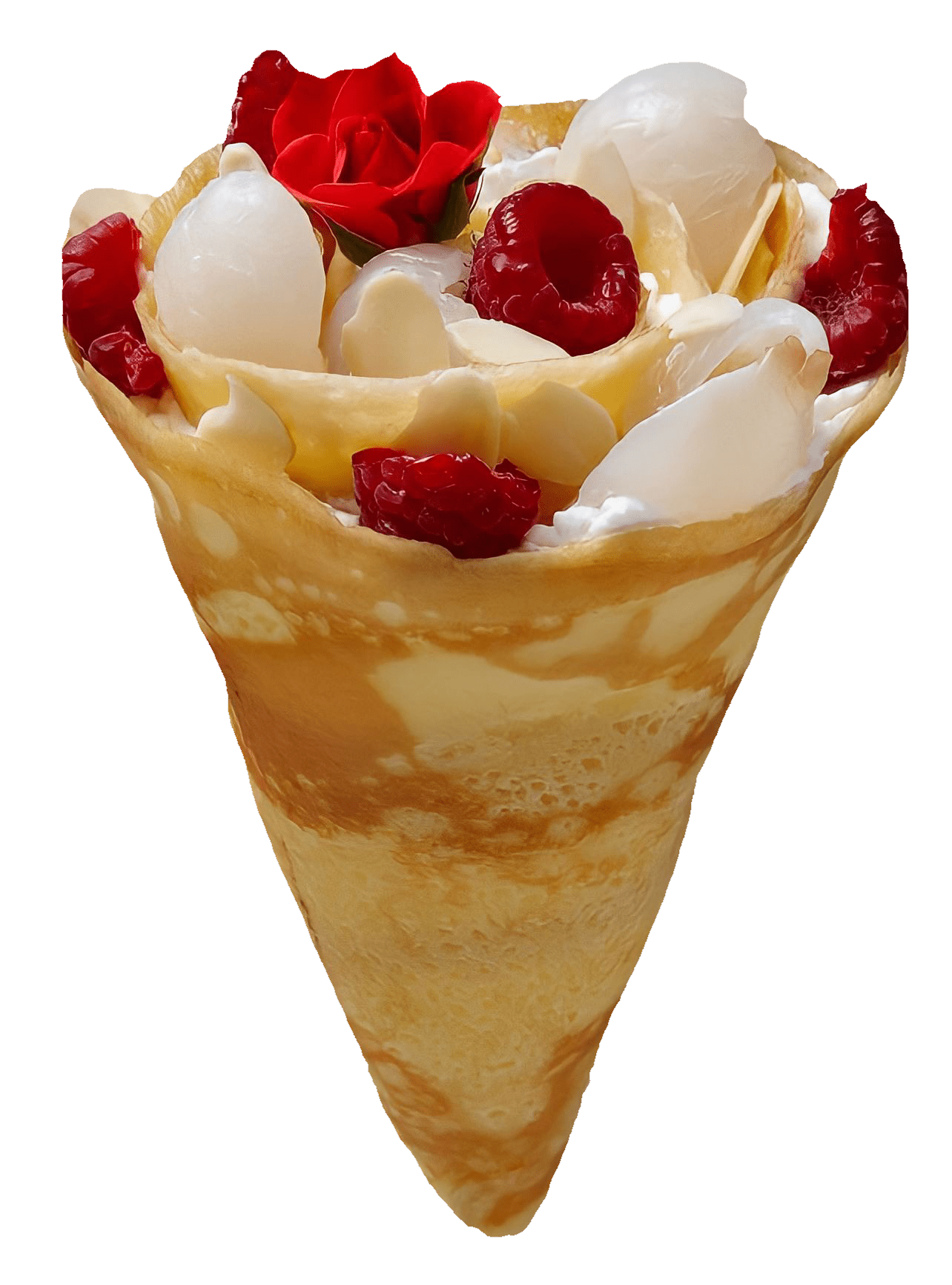 Lychee Valentine Crepe.