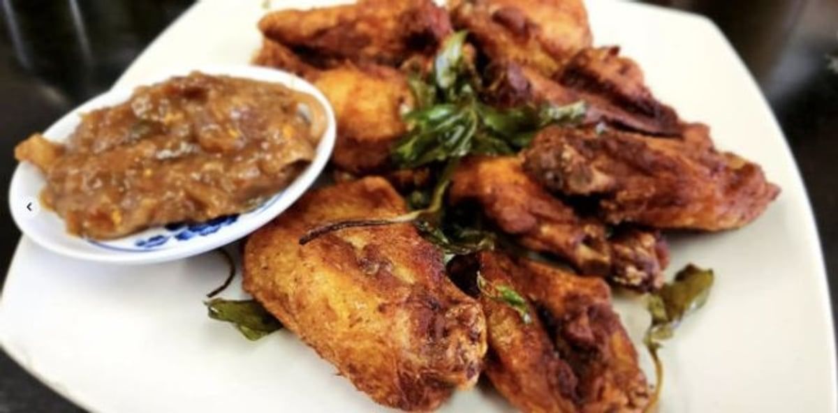 Tamarind Garlic Wings.