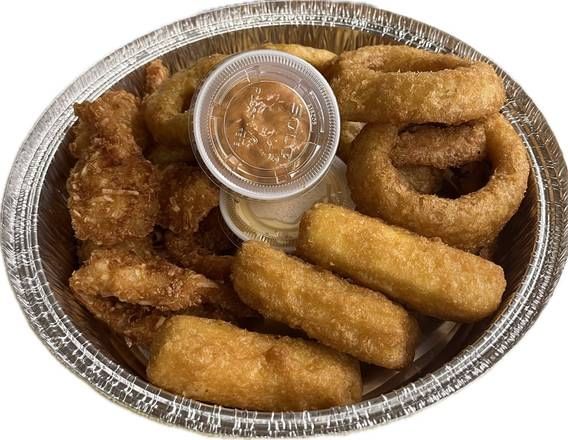 Ultimate Appetizer Sampler.