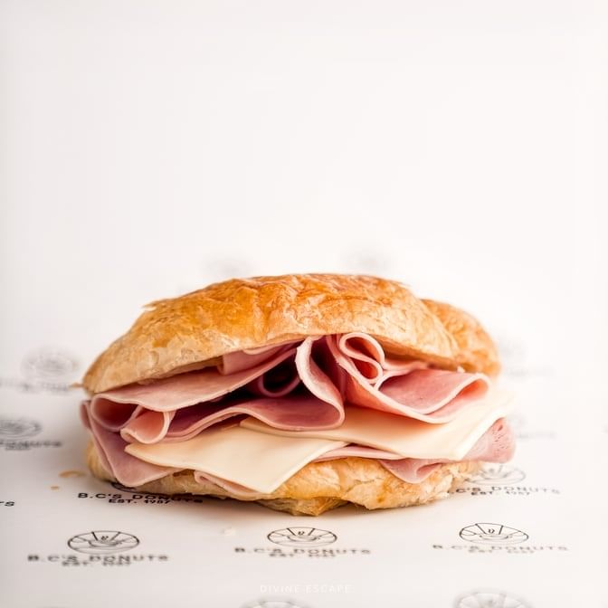 Ham & Cheese Croissant.