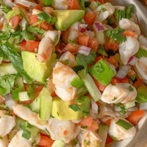 Ceviche with Shrimp & Crab