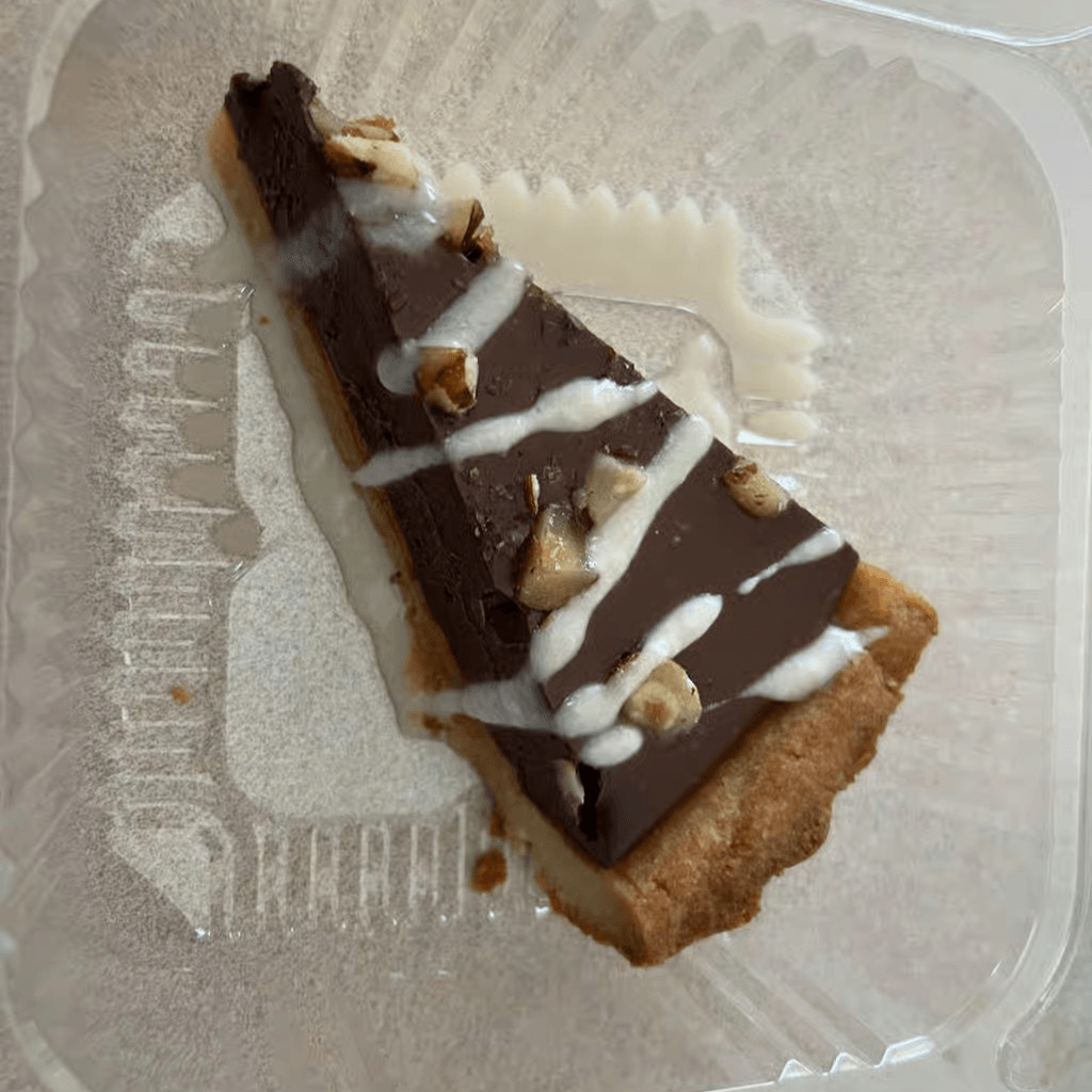 Salted caramel chocolate hazelnut torte.