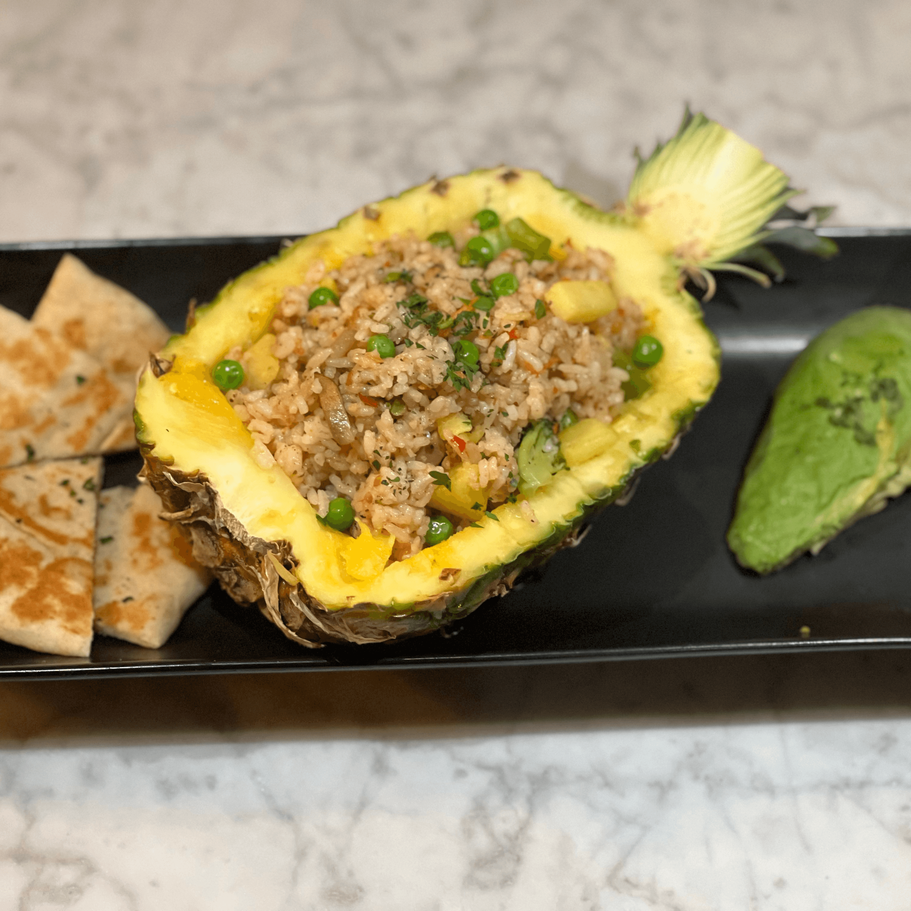 Pineapple Fried Rice.