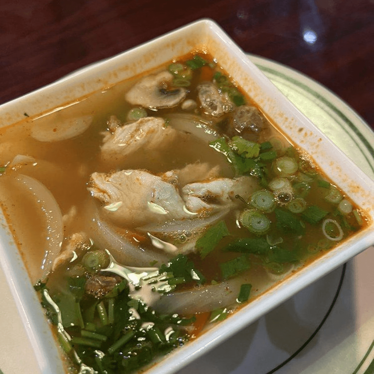 Tom Yum Soup.