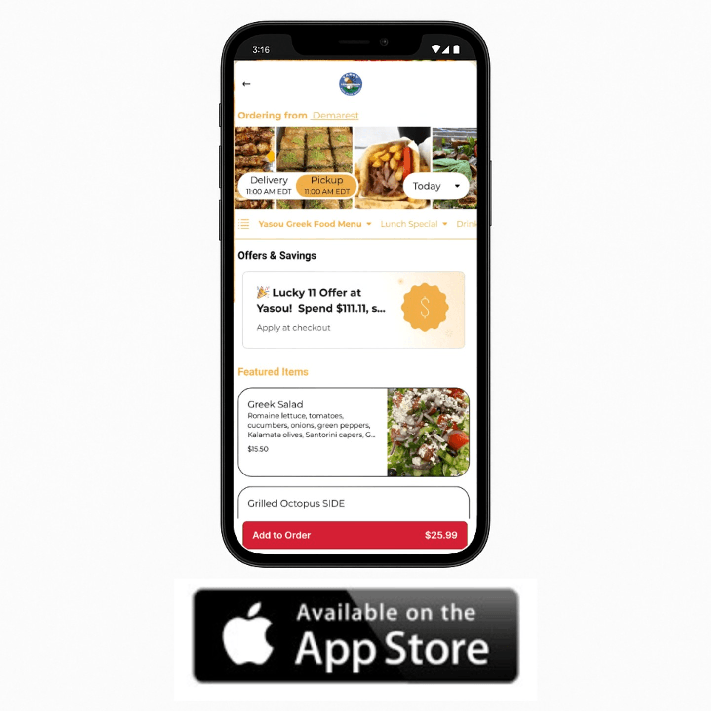 Download Our iOS App—Flavor at Your Fingertips!